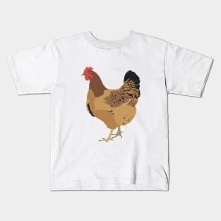 Brown Hen Kids T-Shirt